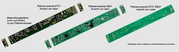 KRES 20162 DCC-Decoder für Straßenbahnmodell Gotha ET57/ EB57 von Fa. Hermann & Partner