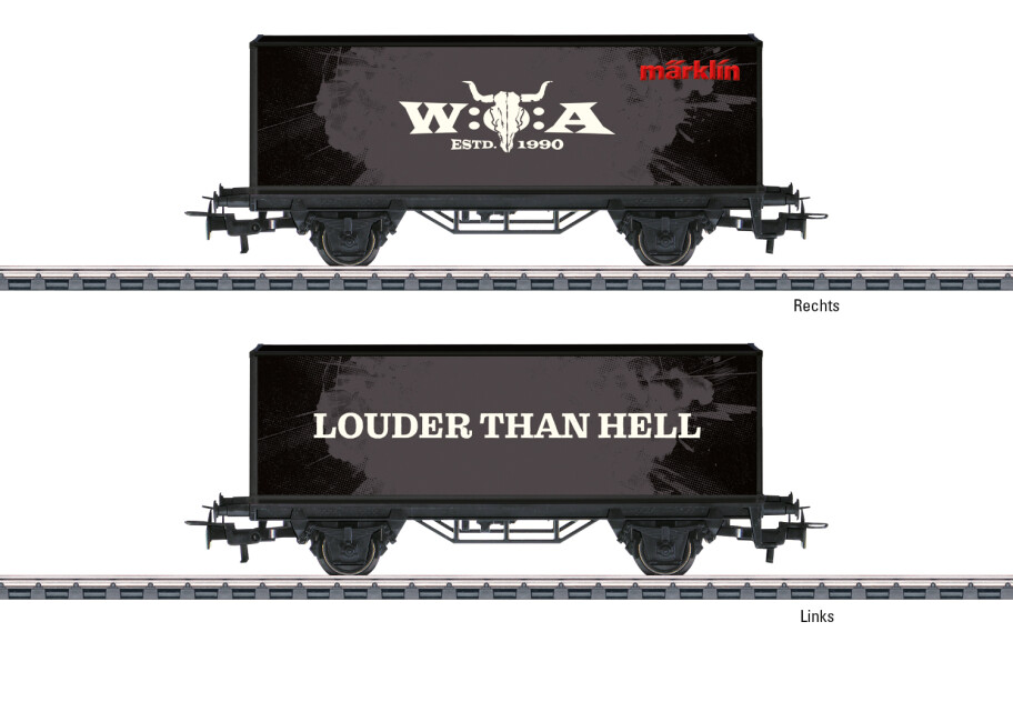 Märklin 44296 Containerwagen Wacken W:O:A® 2026