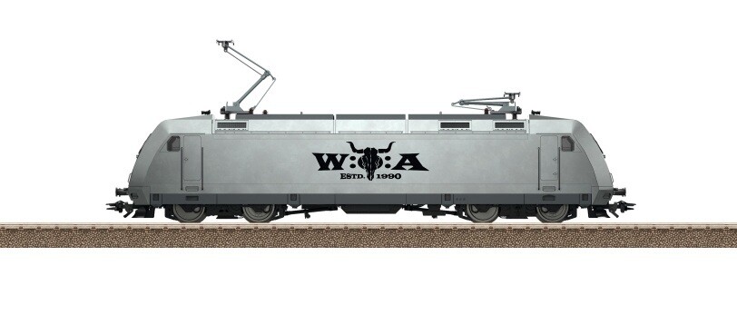 Trix 25475 Elektrolokomotive Baureihe 101 Raw Metal Edition