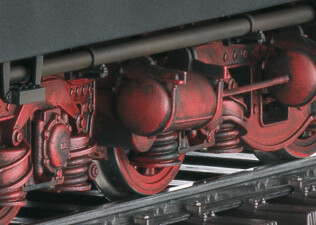 M&auml;rklin 55178 Dampflok BR18 314 Kohle, DR, Ep.III, MFX-Sound, gealtert von Becasse Weathering