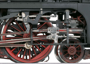 M&auml;rklin 55178 Dampflok BR18 314 Kohle, DR, Ep.III, MFX-Sound, gealtert von Becasse Weathering
