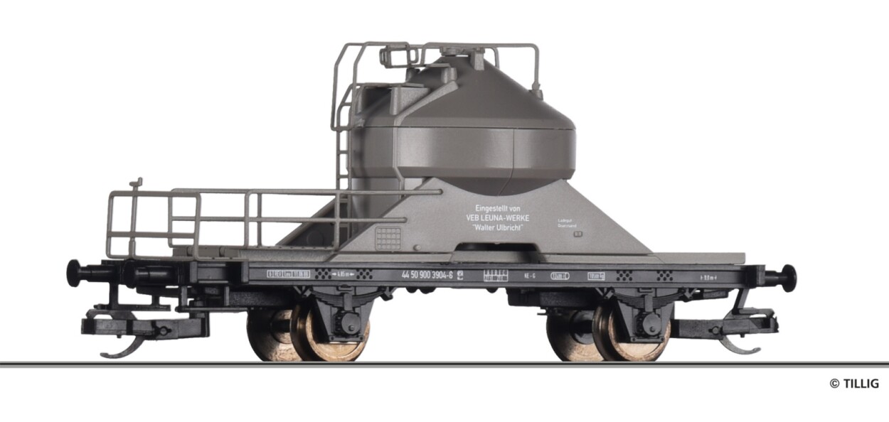Tillig 502578 Quarzsandwagen der DR, Ep. IV (ex. 14725)