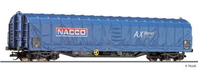 Tillig 502579 Schiebeplanenwagen Rils, "NACCO"...