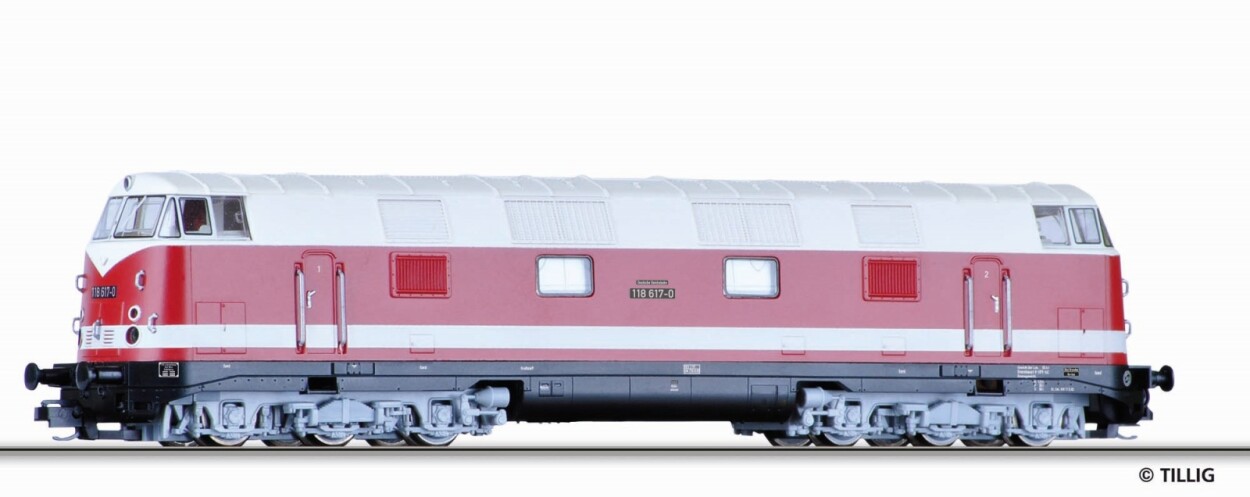 Tillig 502585 Diesellok BR 118 617-0 der DR, Ep.IV (ex. 02693)