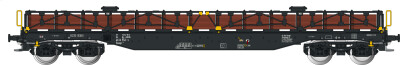Albert Modell 461003 Flachwagen Smnps, schwarz, NL-ORME,...