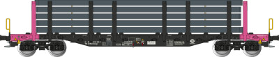 Albert Modell 461013 Flachwagen Smnps, schwarz/pink,...