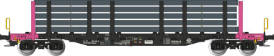 Albert Modell 461016 Flachwagen Smnps, schwarz/pink,...
