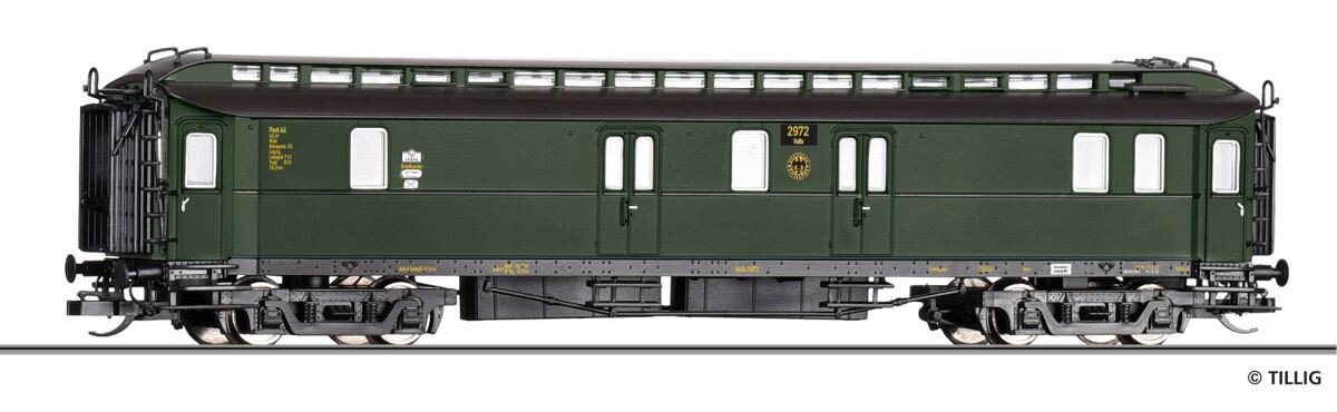 Tillig 12083 Bahnpostwagen Post4 der Deutschen Reichspost, Ep. II