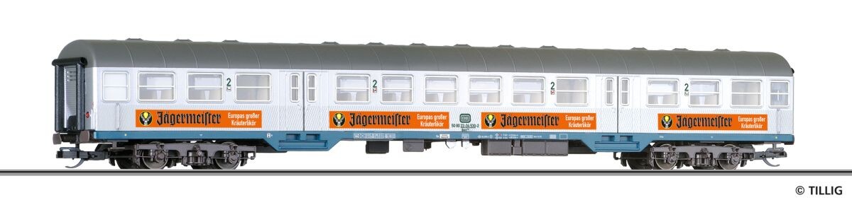 Tillig 16855 Reisezugwagen 2. Klasse Bnrz 728 „Jägermeister“ der DB, Ep. IV