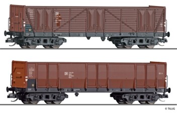 Tillig 502905 G&uuml;terwagen-Set der DR, bestehend aus...