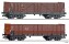 Tillig 502905 G&uuml;terwagen-Set der DR, bestehend aus zwei offenen G&uuml;terwagen mit Schrottladung, Clubmodell 2027