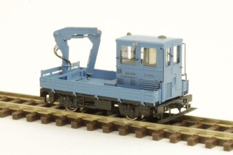 M&amp;M Modell SKL24 mit Ladekran in blau, DR,...