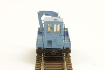 M&amp;M Modell SKL24 mit Ladekran in blau, DR, Fertigmodell, TT