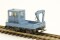 M&amp;M Modell SKL24 mit Ladekran in blau, DR, Fertigmodell, TT