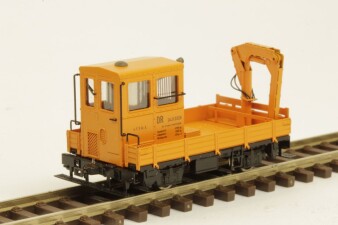 M&amp;M Modell SKL24 mit Ladekran in orange, DR,...