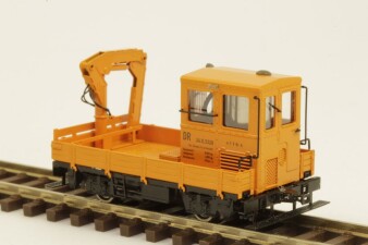 M&amp;M Modell SKL24 mit Ladekran in orange, DR,...