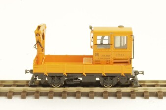 M&amp;M Modell SKL24 mit Ladekran in orange, DR, Fertigmodell, TT