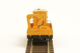 M&amp;M Modell SKL24 mit Ladekran in orange, DR, Fertigmodell, TT