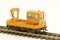 M&amp;M Modell SKL24 mit Ladekran in orange, DR, Fertigmodell, TT