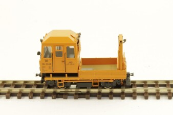M&amp;M Modell SKL25 mit Ladekran in orange, DR, Fertigmodell, TT