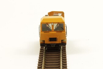M&amp;M Modell SKL25 mit Ladekran in orange, DR, Fertigmodell, TT