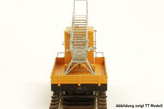 M&amp;M Modell SKL24 mit Drehleiter in orange, DR, Fertigmodell, H0