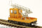 M&amp;M Modell SKL24 mit Drehleiter in orange, DR, Fertigmodell, H0