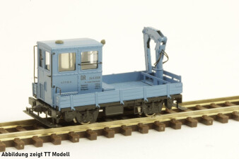 M&amp;M Modell SKL24 mit Ladekran in blau, DR,...