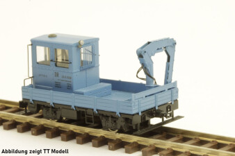 M&amp;M Modell SKL24 mit Ladekran in blau, DR,...