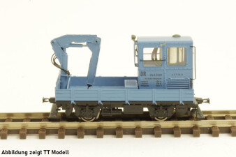 M&amp;M Modell SKL24 mit Ladekran in blau, DR,...