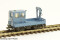 M&amp;M Modell SKL24 mit Ladekran in blau, DR, Fertigmodell, H0