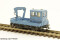 M&amp;M Modell SKL24 mit Ladekran in blau, DR, Fertigmodell, H0