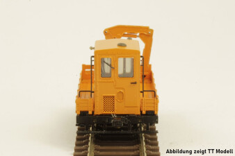 M&amp;M Modell SKL24 mit Ladekran in orange, DR, Fertigmodell, H0