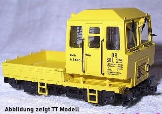 M&amp;M Modell SKL25 mit Pritsche in gelb, DR,...