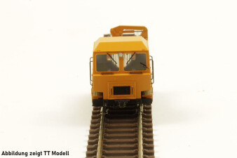 M&amp;M Modell SKL25 mit Ladekran in orange, DR, Fertigmodell, H0