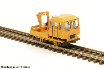 M&amp;M Modell SKL25 mit Ladekran in orange, DR,...