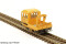 M&amp;M Modell SKL25 mit Ladekran in orange, DR, Fertigmodell, H0