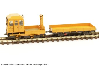 M&amp;M Modell GKW-A lang in orange, DR, Fertigmodell, TT