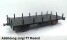 M&amp;M Modell Rungenwagen lang in schwarz, DR, Fertigmodell, TTm