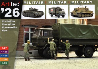 Artitec Neuheitenkatalog 2026 Milit&auml;r