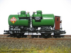 Stromlinie Voigtl&auml;nder 2000191 Zweikesselwagen Ep. II DRG Fertigmodell "Th&ouml;rl"