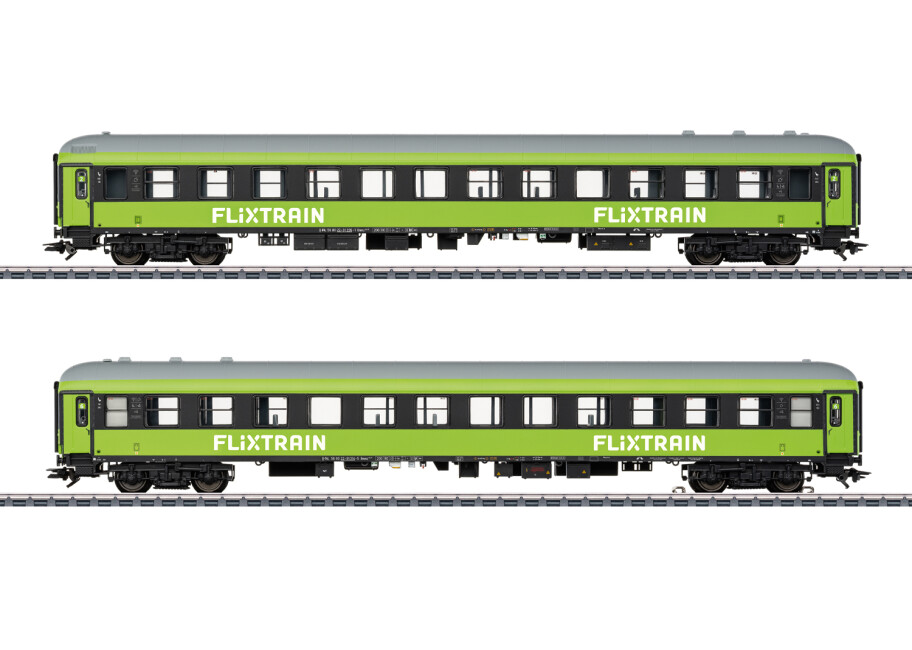 Märklin 42958 Schnellzugwagen-Set 2, FlixTrain