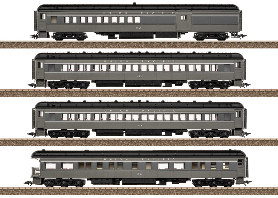 Trix 23729 US-Heavyweight Personenwagen-Set