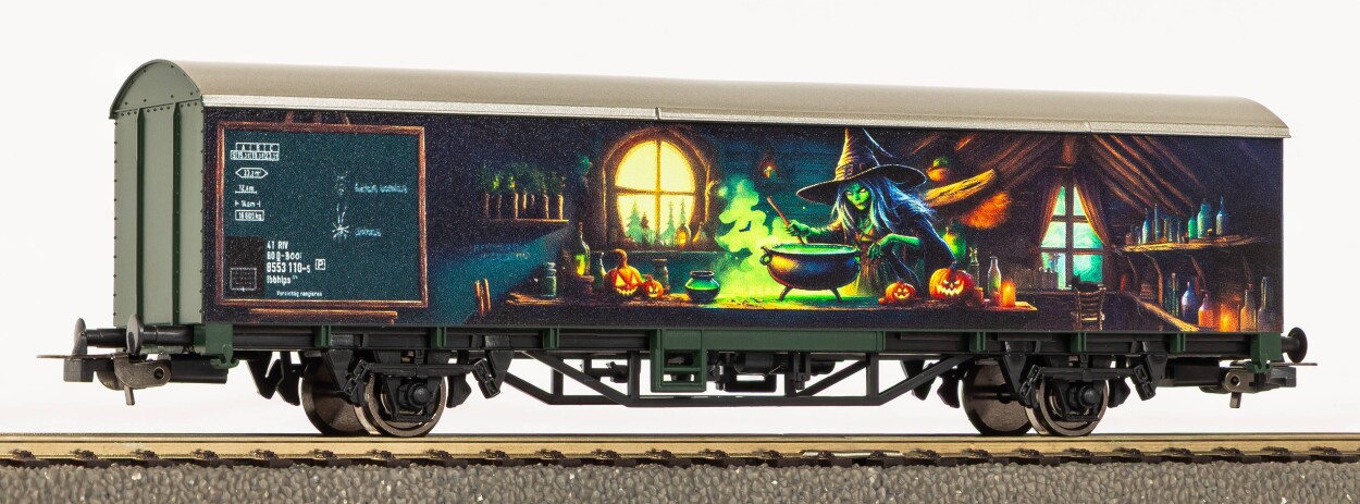 PIKO 27901 Ged. Güterwagen Halloween