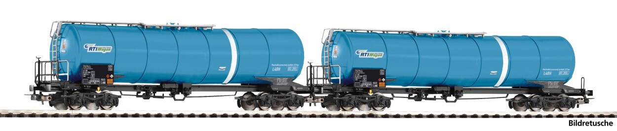 PIKO 28343 2er Set Knickkesselwg. RTI Ep. VI
