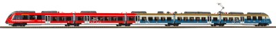 PIKO 47248 TT-Triebwg. Talent 2 S-Bahn Rostock 5tlg. Jubi...