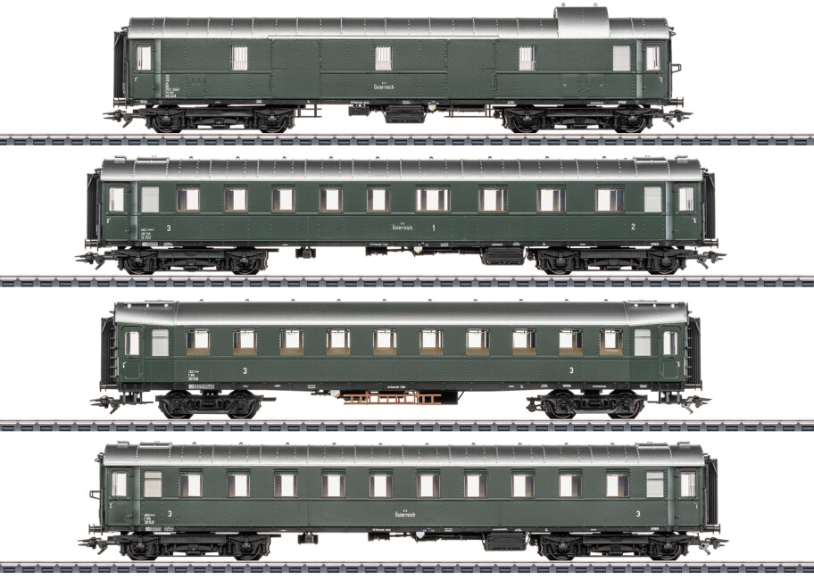 Märklin 42525 Reisezugwagen-Set zur Dampflok 12.11