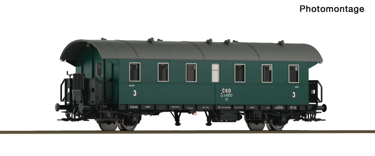 Roco 6280075 Personenwagen 3. Klasse, CSD, Ep. III