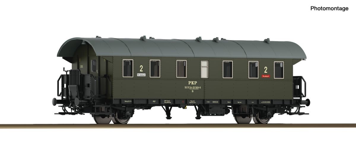 Roco 6280082 Personenwagen 2. Klasse, PKP, Ep. IV