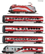 Roco 6290096 5-tlg. Set: Railjet &bdquo;175 Jahre...